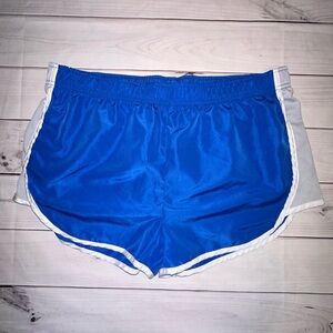 Women's Blue /Gray Athletic Shorts by B Sport 
Size XL 
Running Summer Walking